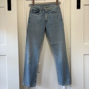 Brock Collection Light Blue Straight Leg Jeans Size 0